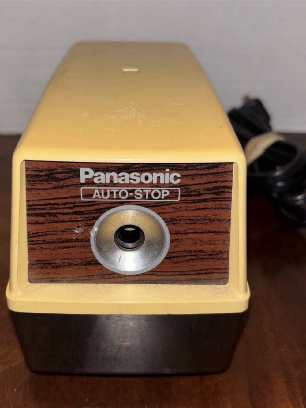Vintage Panasonic Electric Pencil Sharpener with Auto Stop ✏️